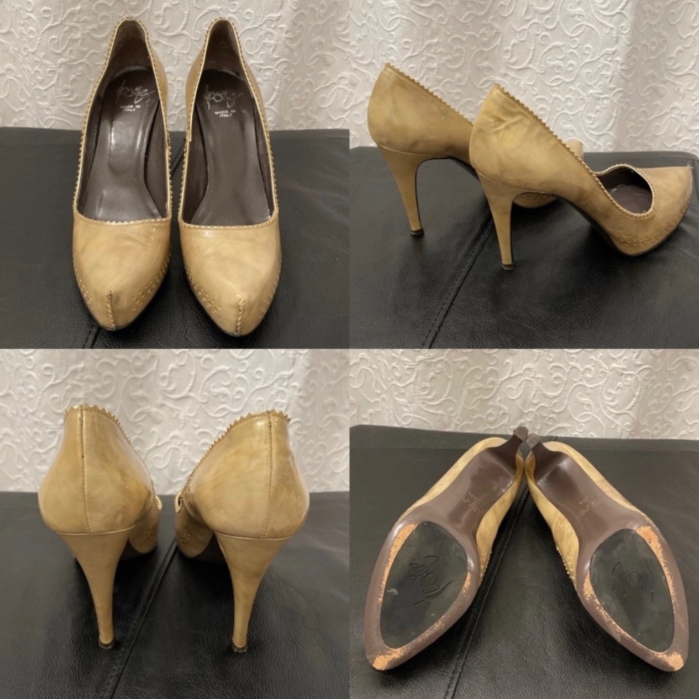 Vero Cuoio iCone Patent Genuine Leather - 36.5/6.5M